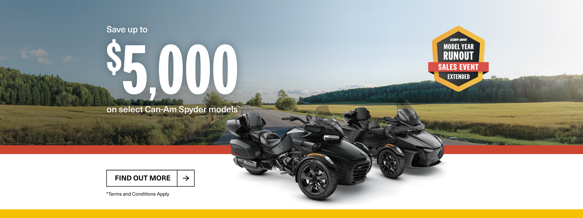 Can-Am Campaign - Q1 2025 Retail Program AU SPYDER